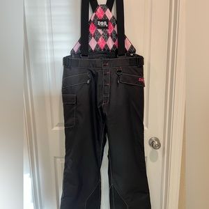 Divas Snow Gear Snowmobile Pants - Bibs Women’s Large